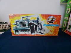 VINTAGE RARE MADELMAN WWII U.S. ARMY JEEP BRAND NEW IN BOX !!