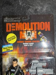 Mattel Demolition Man Spartan Combat Cannon Action Figure Limited Edition Gun