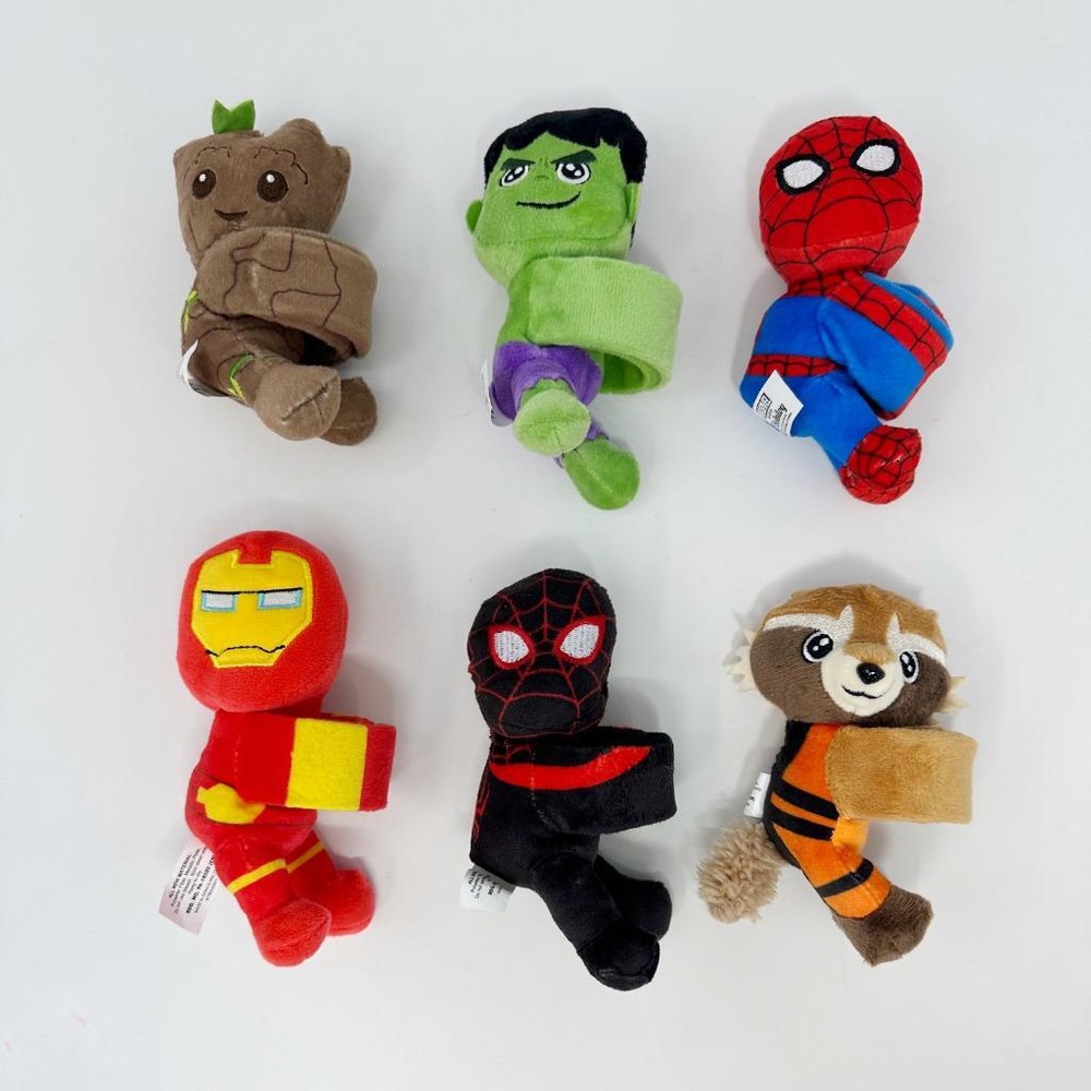 MARVEL Cutie Cuff Plush Slap Bands – YOU CHOOSE!!