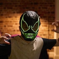 Marvel Spider-Man Venom Glow-in-Dark Mask Super Hero Role Play Toy Ages 5+