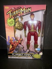 Turbo Man Deluxe 13 1/2 Inch Fully Posable – Jingle All The Way! Mint In Box