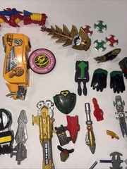 Power Rangers Parts And Weapons Lot And Others 90s Toys Parts