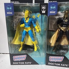 DC Direct Multiverse DOCTOR FATE McFarlane Platinum Edition Chase Classic Figure