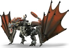 Game of Thrones Daenerys & Drogon Mega Construx – 20-Inch Buildable Dragon