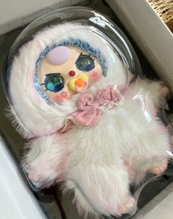 BABY THREE 800% AI Plush Doll Sheep Ram w/ Crying Liquid Glitter Eyes Pacifier ✨