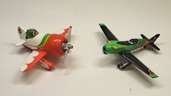 Disney Planes El Chupacabra And Zed Plane Toys * * As Is* *