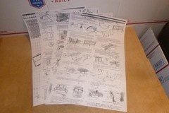 1985 HASBRO 3 34″ G.I. JOE U.S.S. FLAGG AIRCRAFT CARRIER INSTRUCTIONS