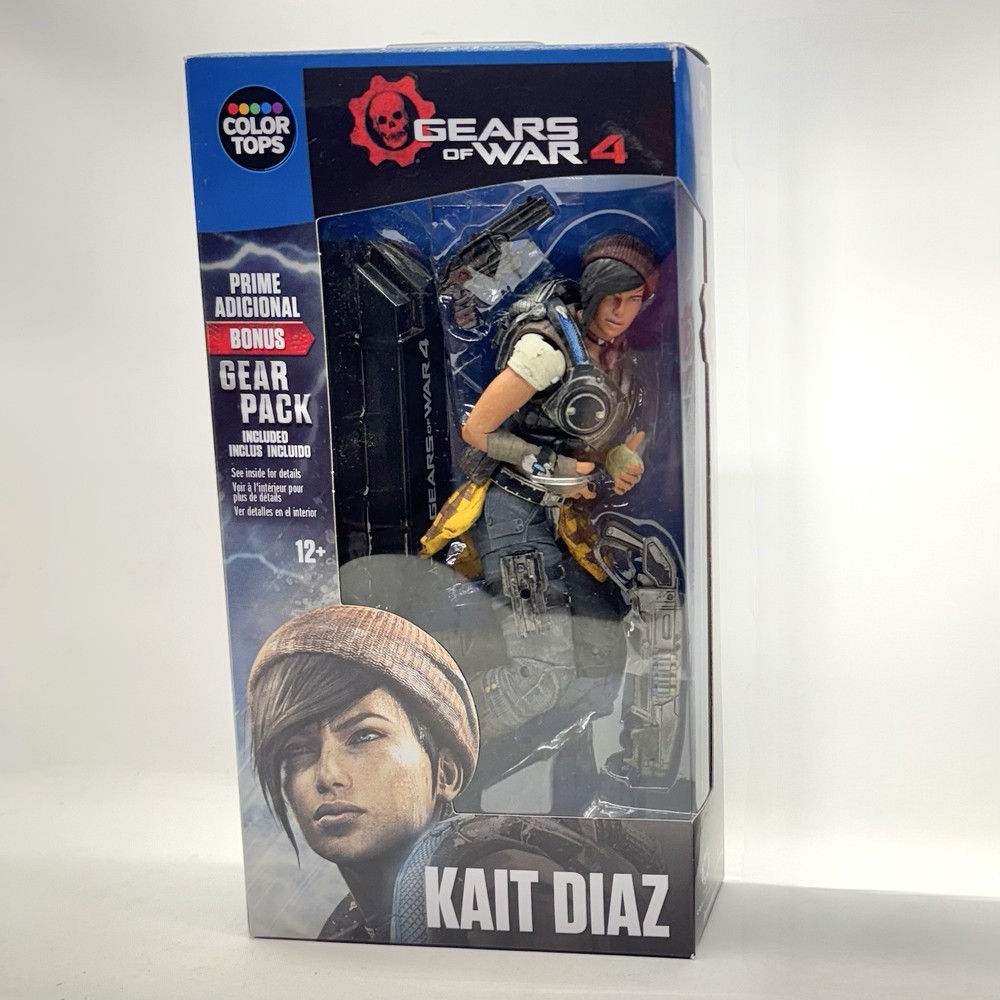 Gears Of War 4 KAIT DIAZ Figure MIB NEW McFarlane Color Tops #13- Brand New