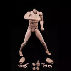US 1/6 Male Action Figure Body Model Toy MX02-A 12″ Suntan Skin Flexible Hot Toy
