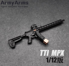 (non-firing) ArmyArms 1/12 Scale Zoom3 TTI MPX gun,figma weapon for 6” Figure