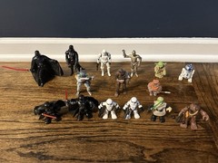 2000’s Star Wars Action Figures Various Years & Conditions – Lot Of 15