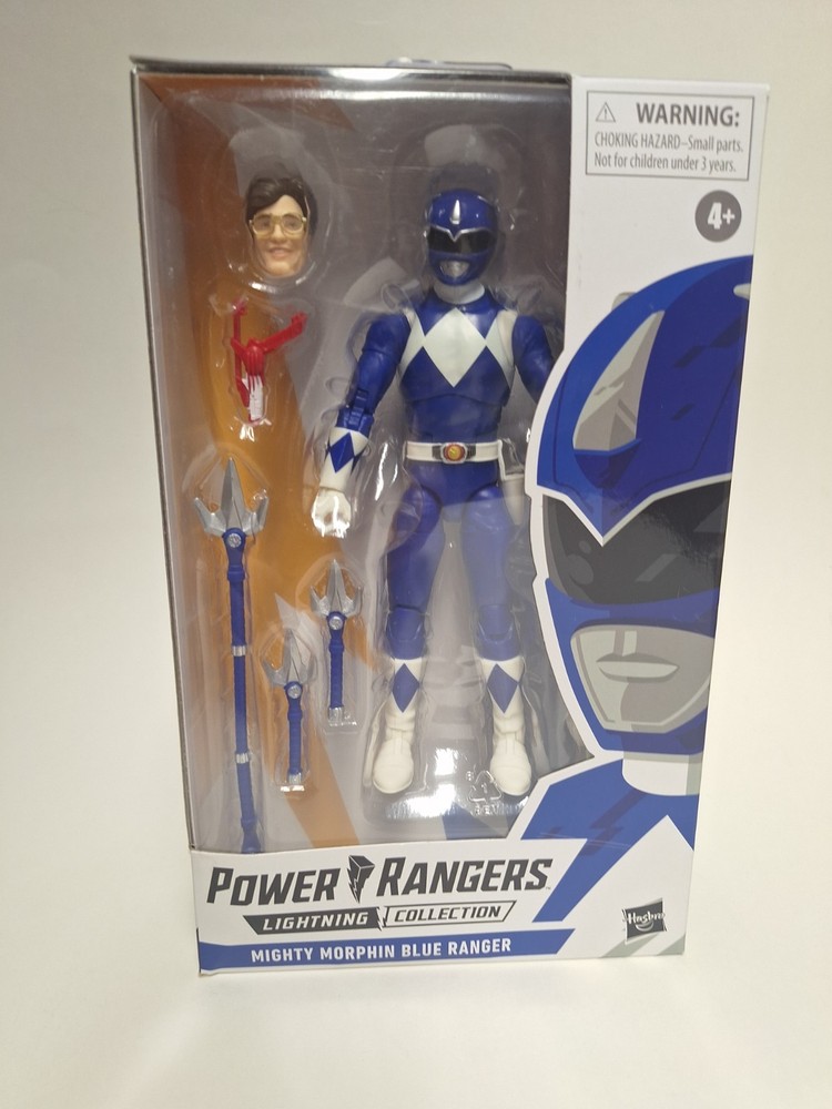 Power Rangers Lightning Collection Metallic Blue Ranger Billy New