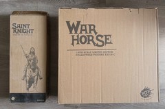 POPToys 1/6 St Knight Figure Charge Vers – EX019A w/ Horse EX019-C Joan of Arc