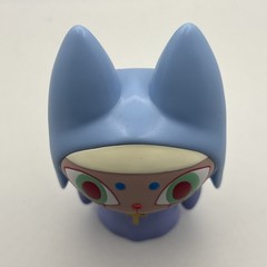 Unbox Bad Meaw Maud Mueanfun 4 in. Vinyl Sofubi Figure w/Enamel Pin Badmeaw Toy
