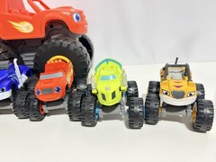 Nick Jr Blaze And The Monster Machine Diecast Car Lot Talking Monster Truck