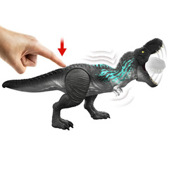 Mattel Jurassic World Muscle Madness Tyrannosaurus Rex Action Figure, T-Rex