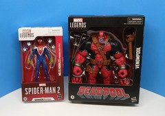 Marvel Legends Gamerverse Miles Morales Upgraded Suit & Deluxe Venompool Set