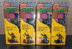 1988 Remastered 40th Anniversary Teenage Mutant Ninja Turtles Action Figures
