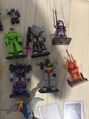 BLOKEES TRANSFORMERSGALAXY/DEFENDER LOT/HEROSPIRE WARRIOR LOT WITH CARDS