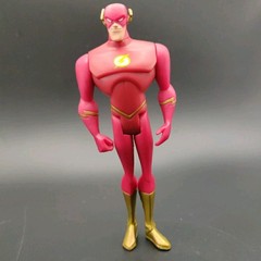 Flash Gold & Red suit Justice League Unlimited 4″ action Figure loose JLA