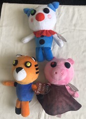 ROBLOX PIGGY PLUSH 8″ PIGGY CLOWNY TIGRY DLC