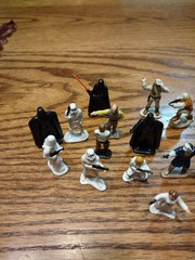 20 Vintage 1982 Star Wars Micro Collection Figures Lot Die-Cast Metal