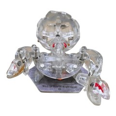 Bakugan Battle Brawlers Spin Master Blue Translucent Clear Crystal Stug 620G