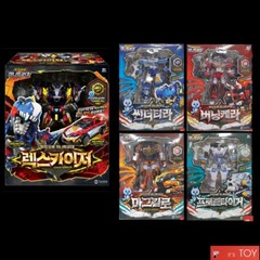 Miniforce Dinoid Warrior REX KAISER & 4-HEADBOTS D6 Great Integration Robot set