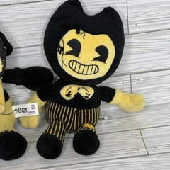 Lot Of 3 BENDY AND THE INK MACHINE Plush Bendy, Audrey, Sammie Lawrence 9-10”