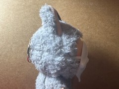 3D Printed Ghostface Mask for Labubu – Glows in the dark!