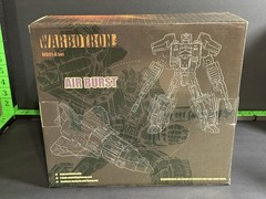 Warbotron WB-01A Air Burst Transformer Figure Bruticus Blast Off