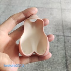 1:6 Suntan Small Breast Bust Cover Model For 12” Female TBL Action Figure Body