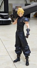 11″ STATIC ARTS Final Fantasy VII Cloud Strife remake rebirth Figure (no box)