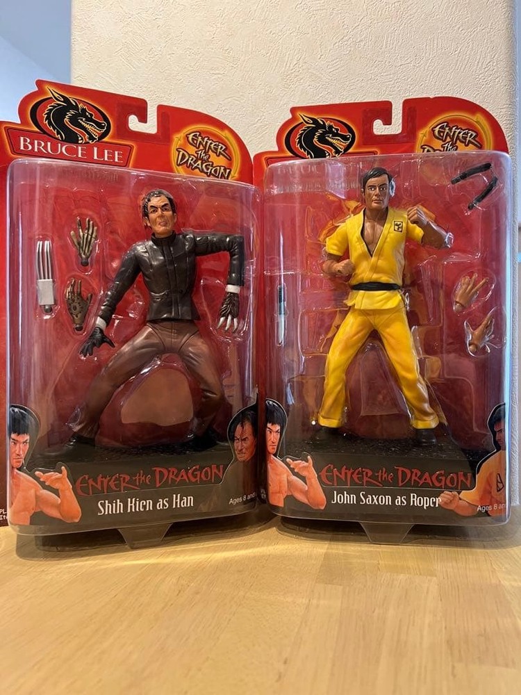 Bruce Lee Classic Film Collection Roper Han 2-Figure Set