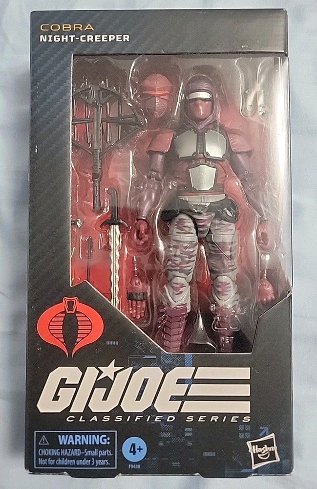 GI Joe Classified Series 121 Night-Creeper 6-Inch Ninja Action Figure Hasbro New