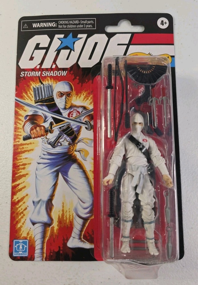 G.I. Joe – Storm Shadow 3.75″ (2021, Hasbro) Retro Action Figure Brand New