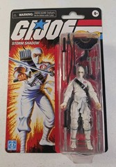 G.I. Joe – Storm Shadow 3.75″ (2021, Hasbro) Retro Action Figure Brand New