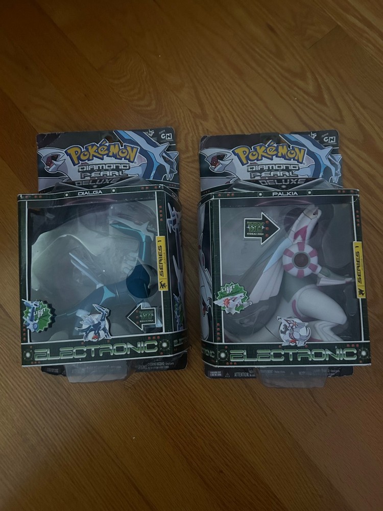 Jakks Pacific Pokémon Diamond & Pearl Deluxe Electronic Series 1 Dialga & Palkia