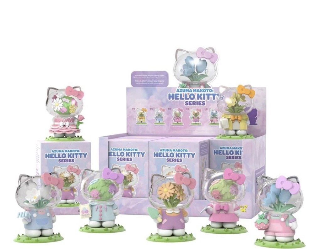Mighty Jaxx Azuma Makoto x Sanrio Hello Kitty Series Sealed Flowers Blind Box