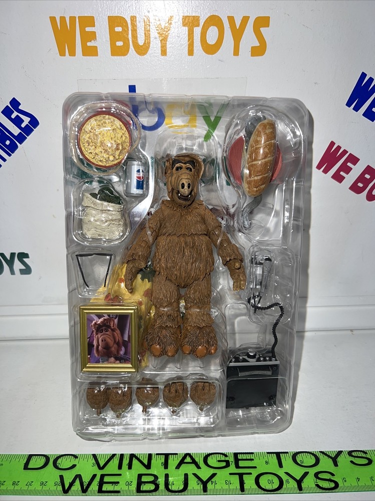 NECA ultimate ALF in tray without outer packaging NEW L@@K 🔥