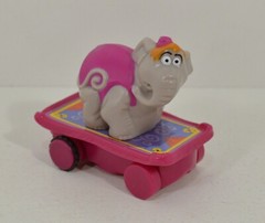 RARE 2004 Elephant Abu Magic Carpet 3″ McDonald’s EUROPE Figure Disney Aladdin