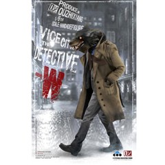 COOMODEL X OUZHIXIANG VC001 Vice City The Detective W 12″ 1/6 Action Figure Toys