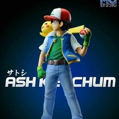 18cm 8cm Ash Ketchum Figure Misty Figrues Brock Figurine Pvc Gk Statue Anime