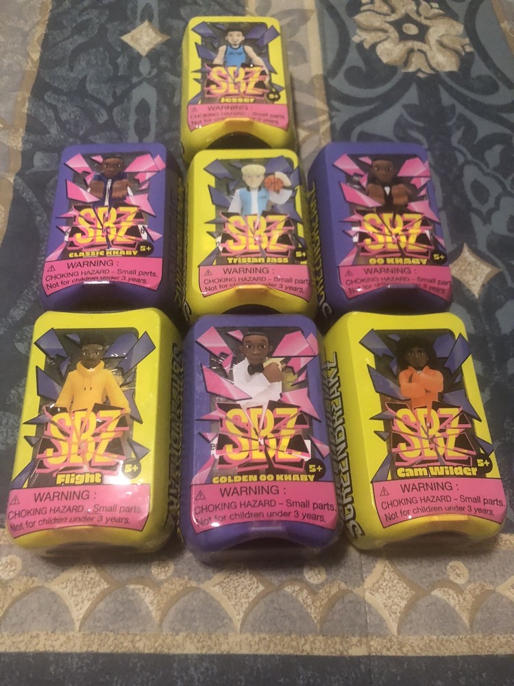 Lot Of 7 New & Sealed ScreenBreakZ 4.5″ Collectible Figurines – No Longer Made