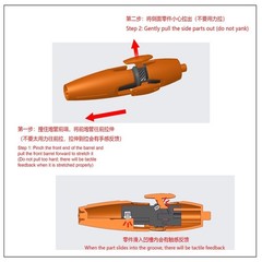 ABS Casting Head/3D Print Cannon Upgrade Kit For GS WFC-GS27 G1 Galvatron