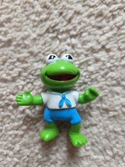 Vintage 1986 Baby Kermit Figure Used