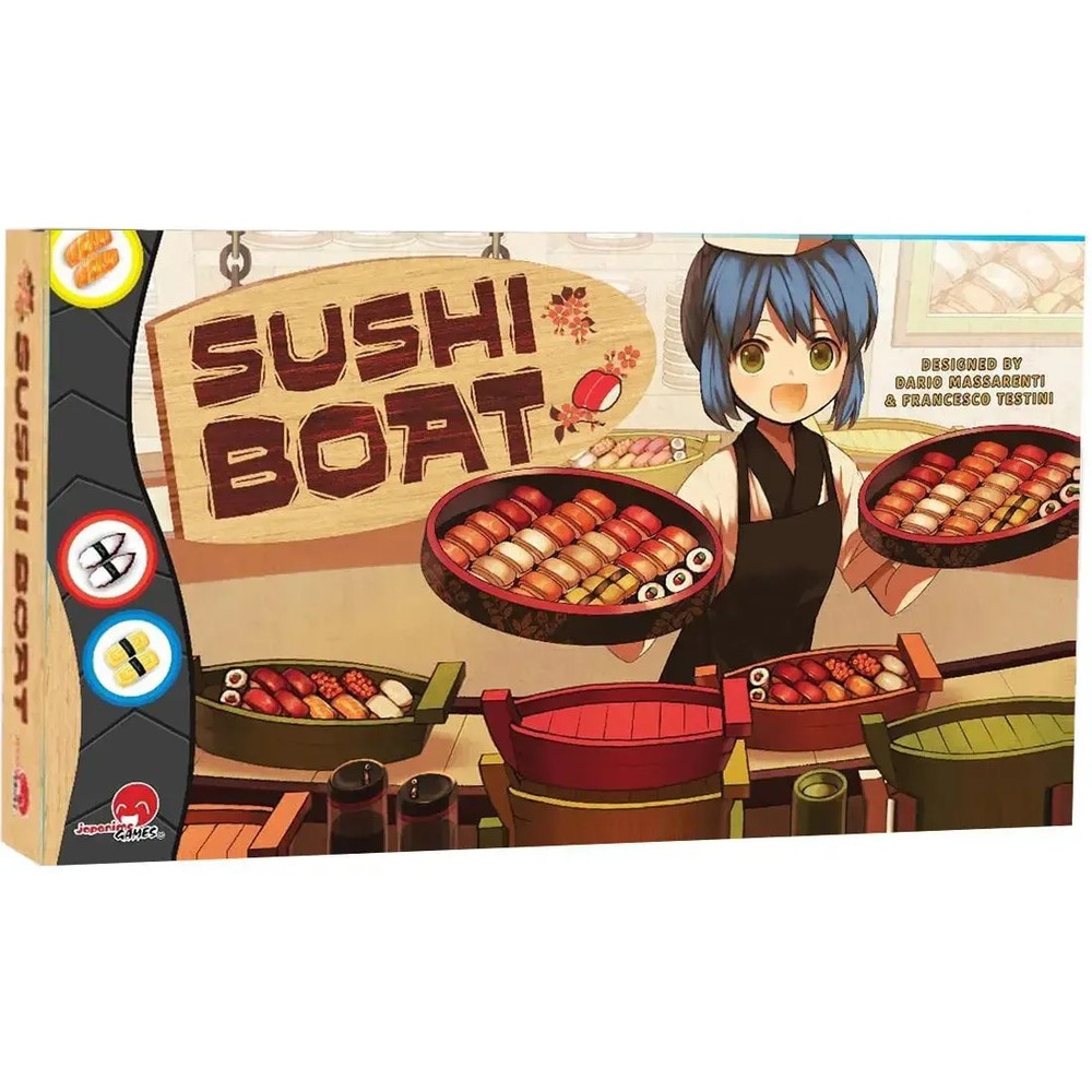 Sushi Boat – Party Food Anime Board Game for Family, Adults, and Children (2-5