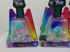 Lot of 4, DreamWorks Troll Figures 1 World Tour Diamond