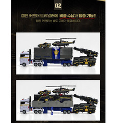Miniforce Super Cops JUSTICE TITAN Black Limited Ver Transformer Robot Figure