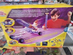 Jimmy Neutron Boy Genius Build & Blast Air Rocket NIFSB 2001 Mattel sealed
